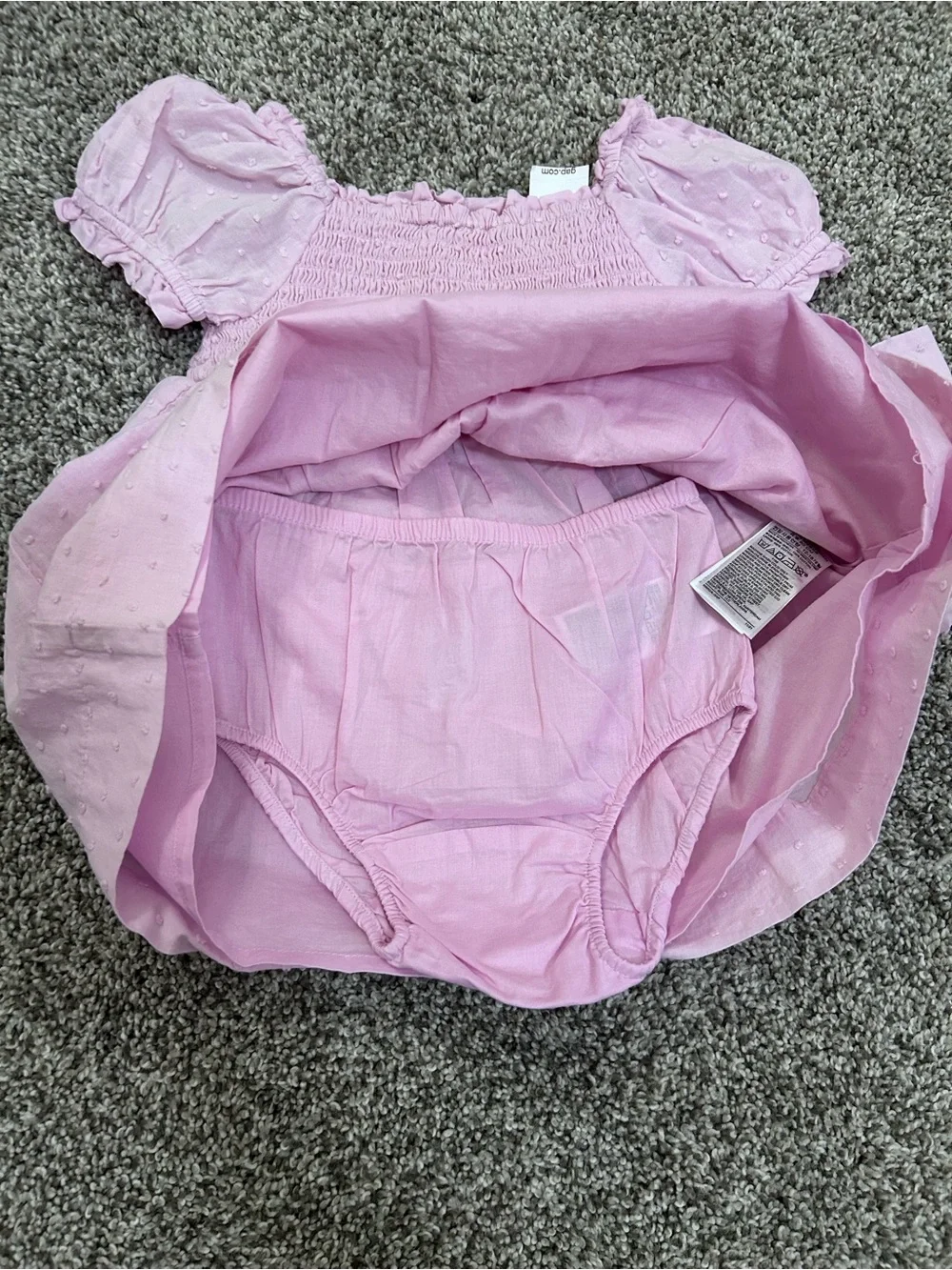 NWT Baby Gap purple dress